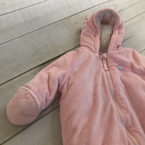 8/$25 Carter’s 6-9 month Pink Winter Bundler - Picture 2 of 11